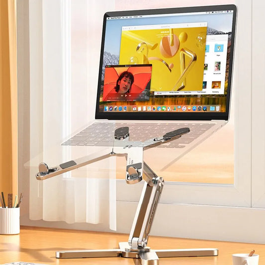 LapStand™- Roterende Laptop/tablet Houder voor Comfort en Flexibilteit
